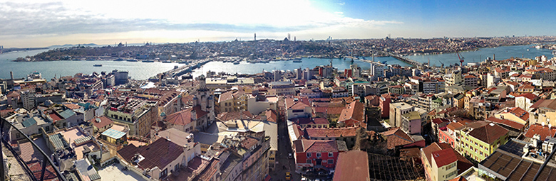 Boat tour on the Golden Horn